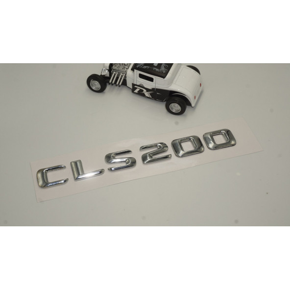 Benz CLS 200 Bagaj Krom Metal 3M 3D Yazı Logo - 2