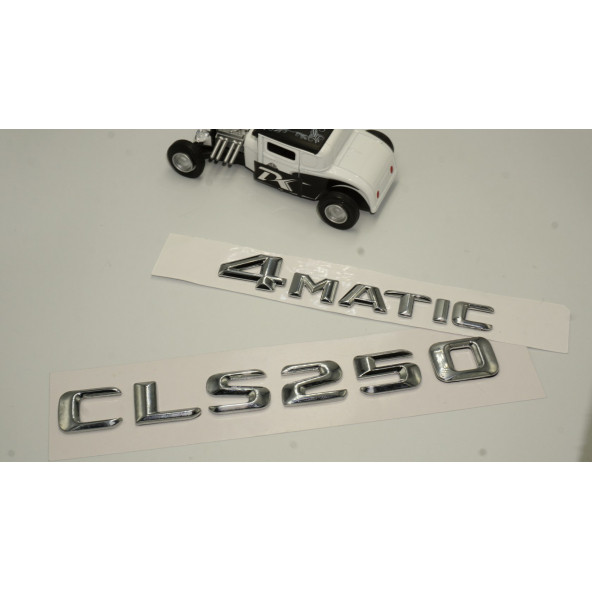 Benz CLS 250 4Matic Bagaj Krom Metal 3M 3D Yazı Logo - 2