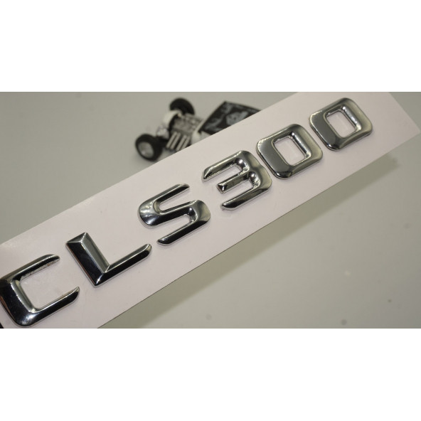 Benz CLS 300 Bagaj Krom Metal 3M 3D Yazı Logo