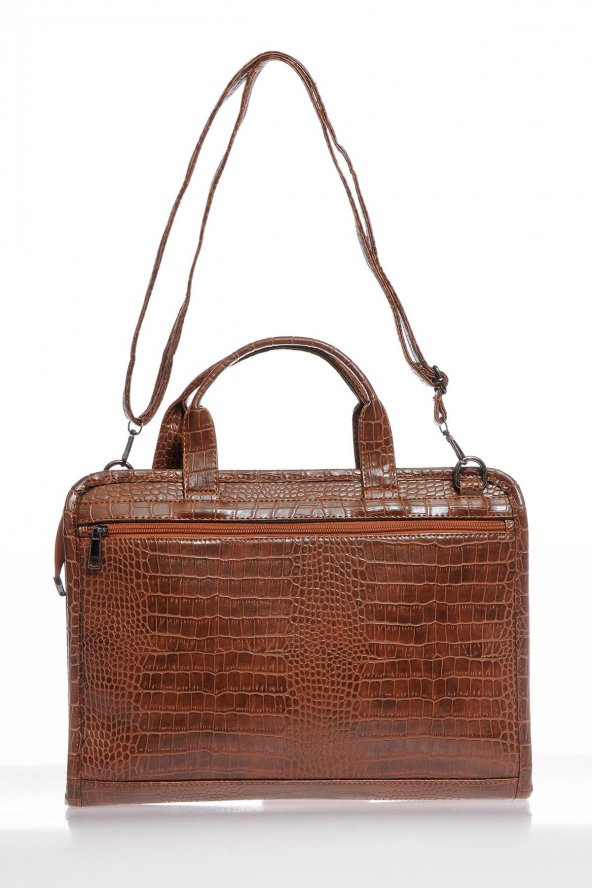 SERGİO GİORGİANNİ LUXURY SG071219 KROKOTABA UNİSEX EVRAK ÇANTASI - 3