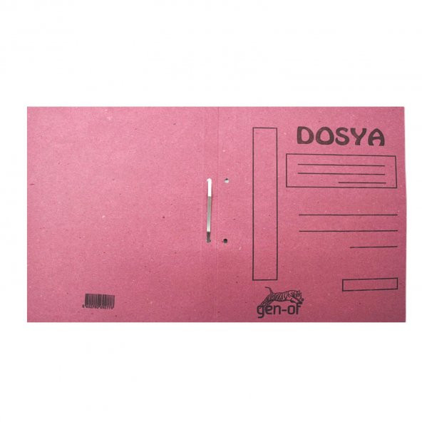 Gen-Of Tam Kapak Karton Dosya 50li Pembe - 5