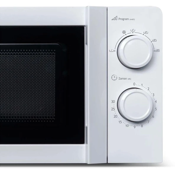 Altus ALMD 15 Beyaz 20 Litre Mikrodalga Fırın - 4