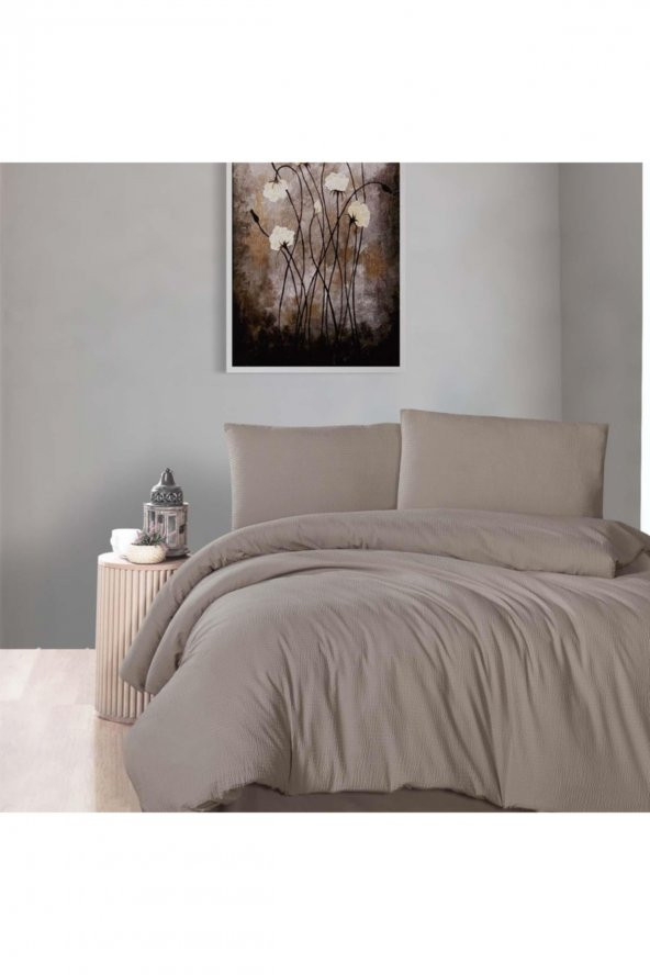 Schafer Soft Gofre Çift Kişilik Nevresim Takımı 4 Parça