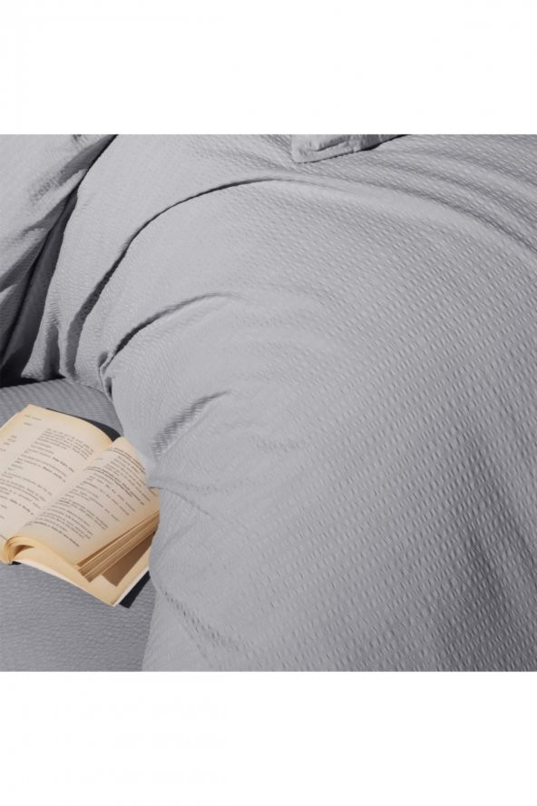 Schafer Soft Gofre Çift Kişilik Nevresim Takımı 4 Parça - 2