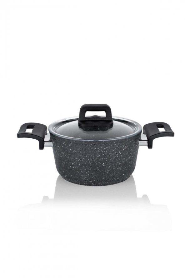 Schafer Savor Yanmaz Yapışmaz 7 Parça Granit Tencere Seti - 3