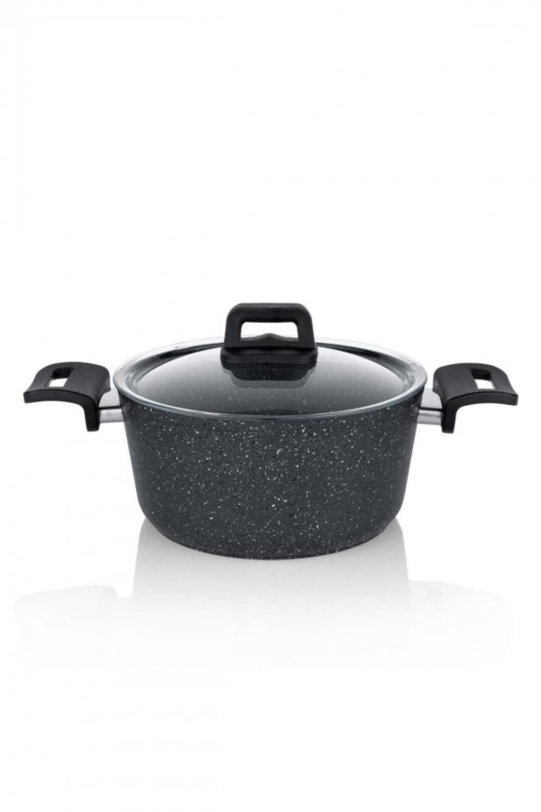 Schafer Savor Yanmaz Yapışmaz 7 Parça Granit Tencere Seti - 5