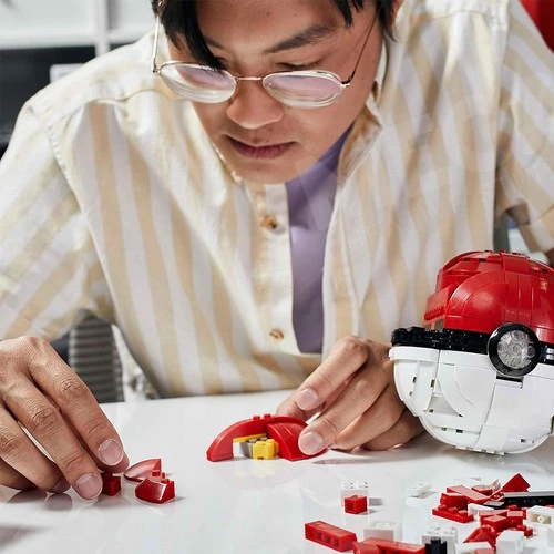 Mega Bloks Işıklı Mega Pokemon Jumbo Poke Ball - Resim 4
