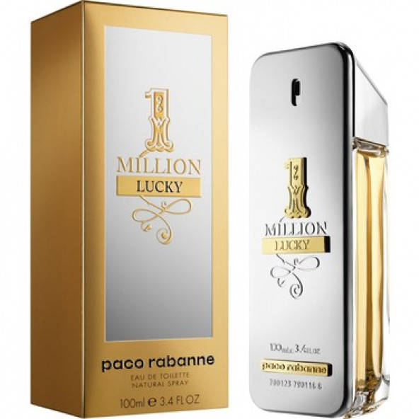 Paco Rabanne One Million Lucky EDT 100 ml Erkek Parfümü