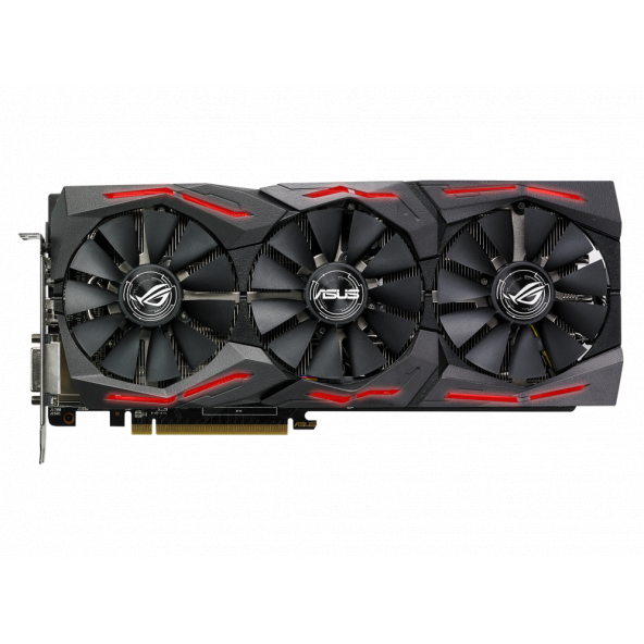 ASUS RX580 ROG STRIX TOP 8GB GDDR5 256Bit AMD Radeon DX12 Ekran Kart