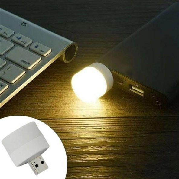 gaman Dizüstü Bilgisayar, PowerBank ve Diğer Usb Bağlantı Noktaları İçin 1W Mini USB Gece Lambası Led Işık