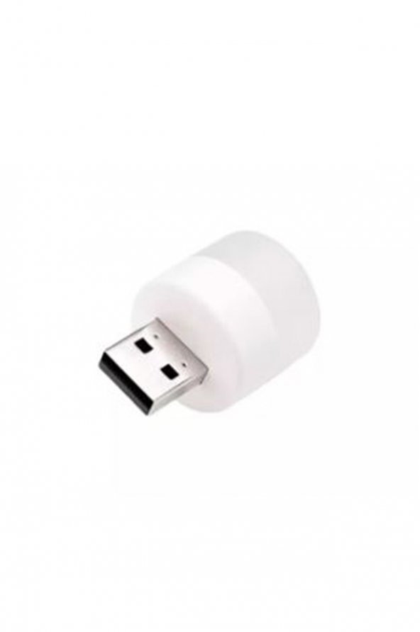 gaman Mini Taşınabilir Ampul Usb Led Beyaz Lamba 1 W- Gece Lambası Özellikli Powebank Pc Uyumlu Led Işık - 3