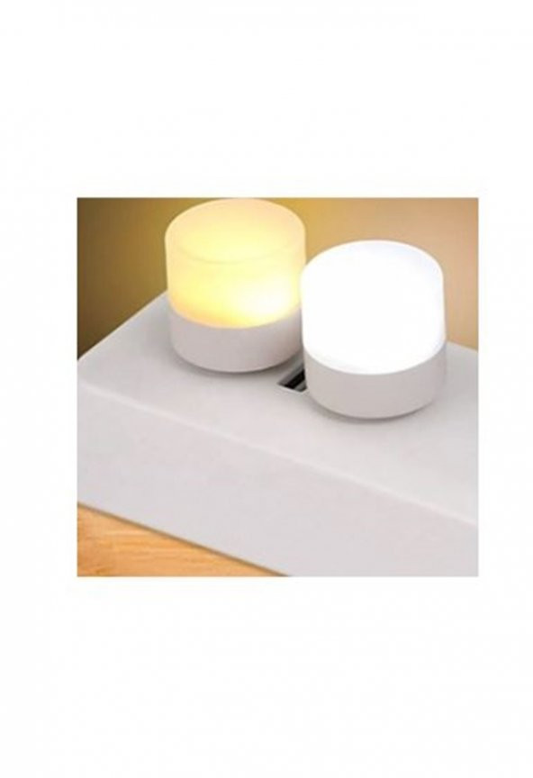 gaman Mini Taşınabilir Ampul Usb Led Gün Işığı Lamba 1 W- Gece Lambası Özellikli Powebank Pc Uyumlu - Resim 3