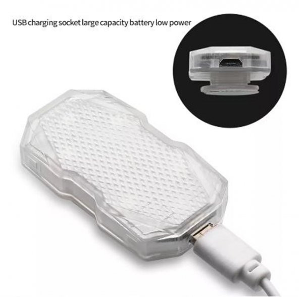 gaman Şarjlı Taşınabilir Mini 7 Renkli ve Ritim Özellikli Gaming Led Işık Çok Amaçlı - 5