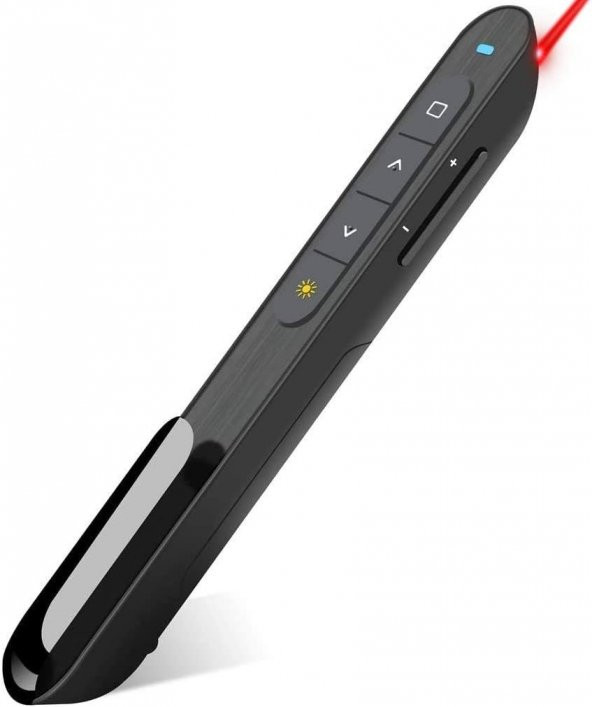 gaman  Wireless Presenter Kablosuz Lazer Kalem Sunum Kumandası-Kılıflı Akedemisyen Sunum Kumandası