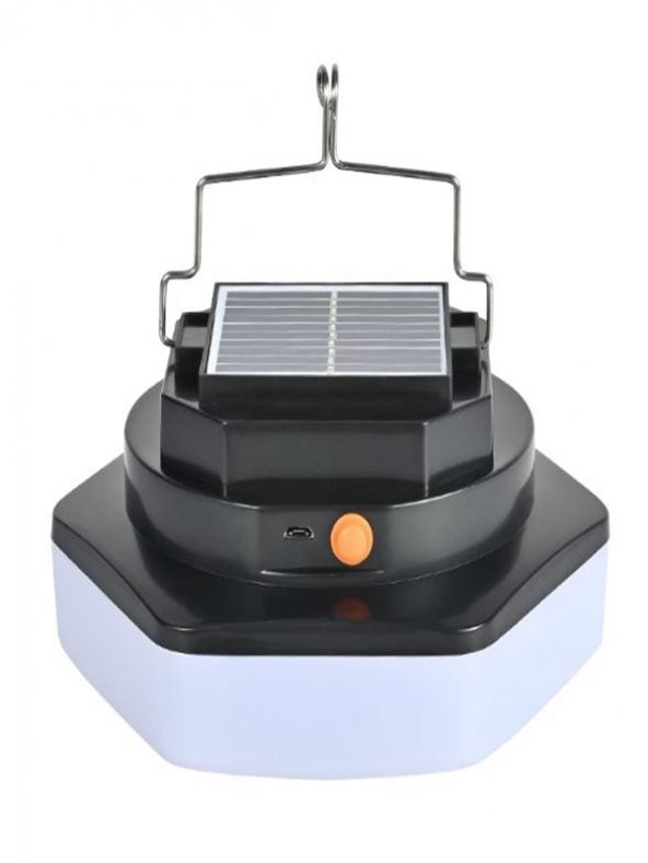 gaman Güneş Enerjili Asılabilme Özellikli Bluetooth Hoparlörlü Beyaz+RGB Işıklı Dış Mekan Müzik Lambası