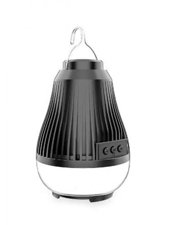 gaman Kablosuz Taşınabilir Bluetooth Hoparlörlü Şarjlı Led Aydınlatmalı Portatif Kamp Lambası - 4