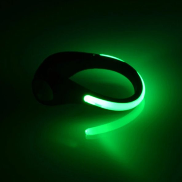 gaman Ayakkabıya Takılan Parlak Ledli Outdoor Işığı Gece Led Uyarı Işığı - Bisikletçiler ve Sporcular için - 2