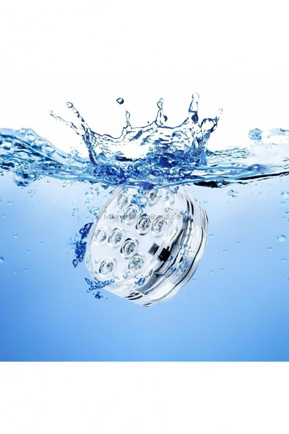 gaman Sualtı akvaryum ve havuz aydınlatma Kumandalı Renk Değiştiren Aydınlatma- 12 farklı renk Su geçirmez - 3