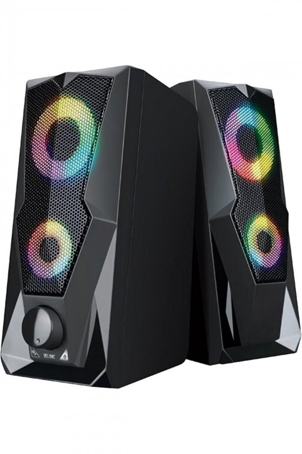 versatile Sp-v915 2.0 Gaming Işıklı 5wx2 Usb Speaker Hoparlör - 4