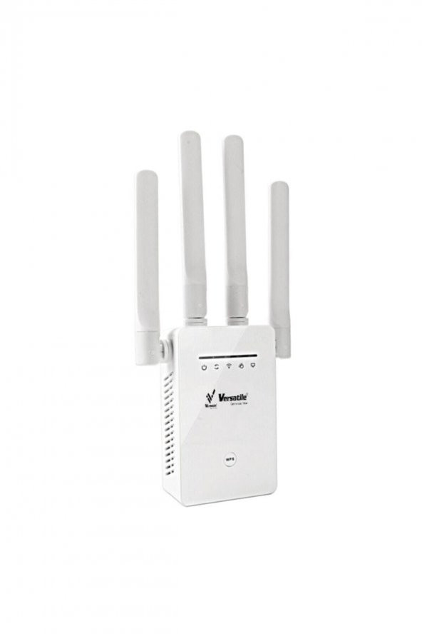 versatile 4 Antenli 300mbps Wifi Repeater Kablosuz Sinyal Güçlendirici Access Point