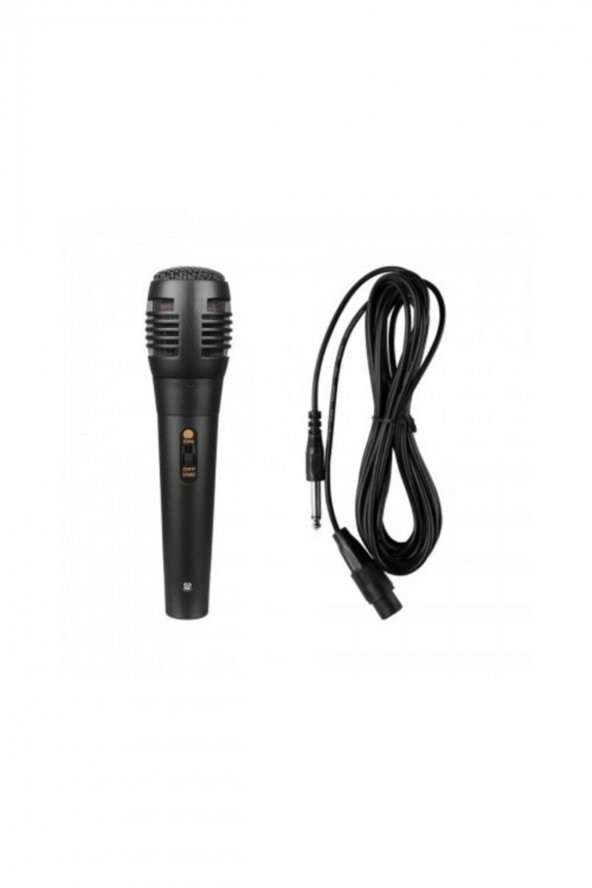 gaman 6,5 Mm Yüksek Ses Kaliteli Dinamik Konuşmacı Mikrofonu - Kablolu Karaoke Mikrofonu He-200