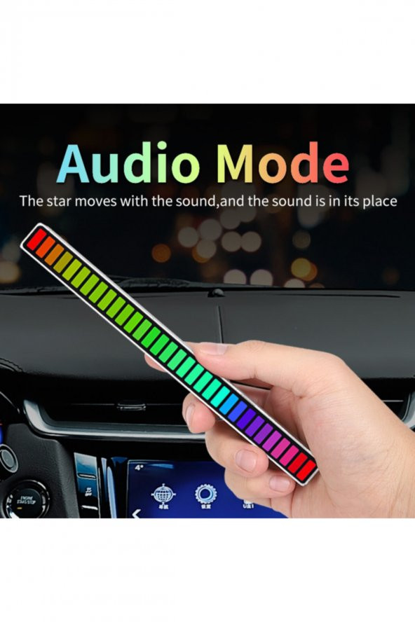 gaman Yeni Model Rgb Sese Duyarlı Renkli Ekolayzer 8 Mod - 2