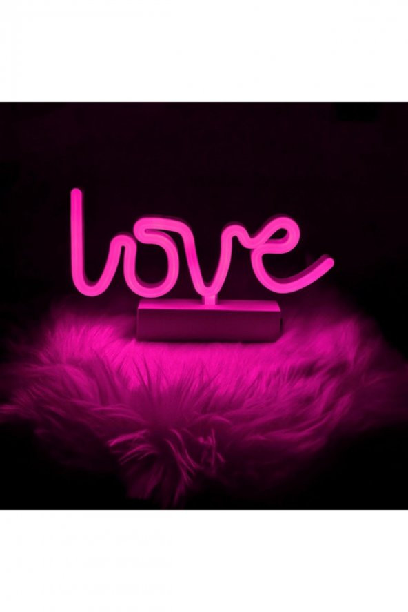 gaman Pilli Neon Aşk Yazısı Love - 2