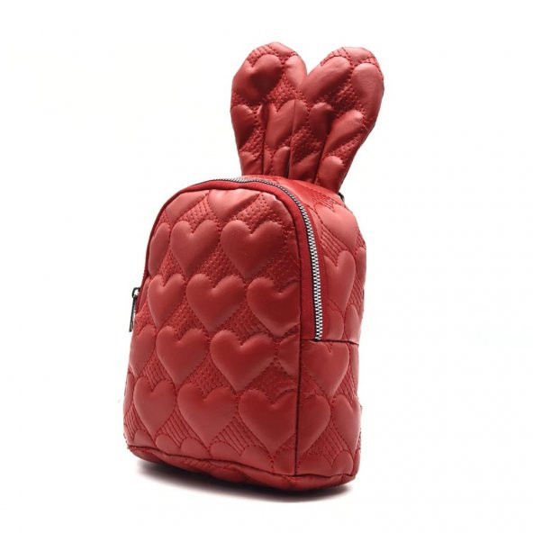 Tavşan Kulak Kalp'Li Çocuk Çantası - 10