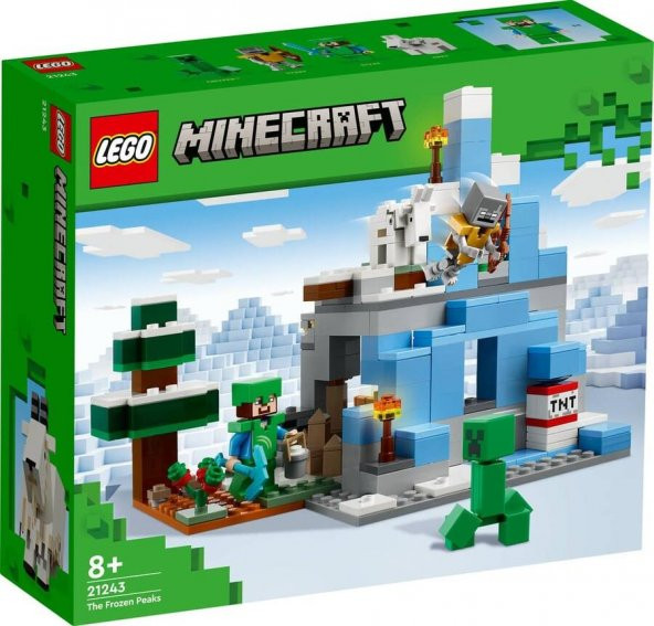 Lego Minecraft 21243 The Frozen Peaks