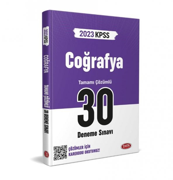 KPSS Coğrafya 30 Deneme Data Yayınları