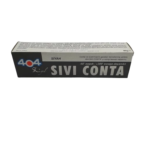 SİYAH SIVI CONTA 80 GR