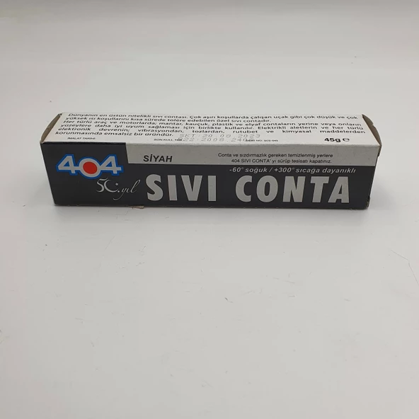 Siyah Sıvı Conta 45 Gr - Resim 3