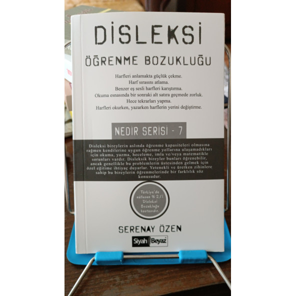 DİSLEKSİ ÖĞRENME BOZUKLUĞU - NEDİR SERİSİ -7