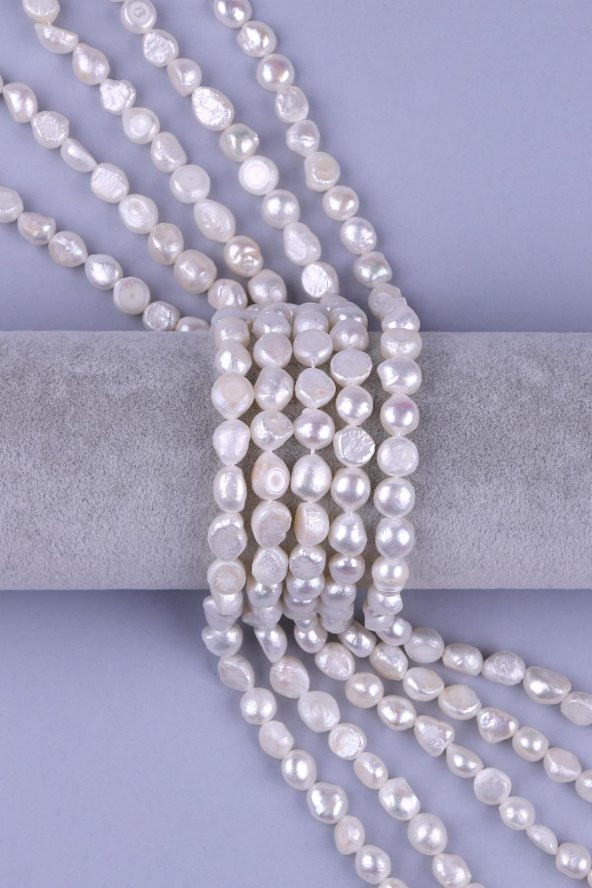 Sakız İnci Doğal Taş Dizi Şekilsiz Kesim ürün görseli