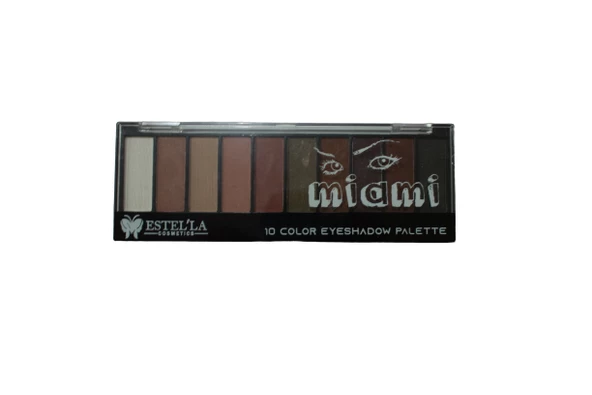 Estella Miami 10'lu Far Paleti Miami no:01