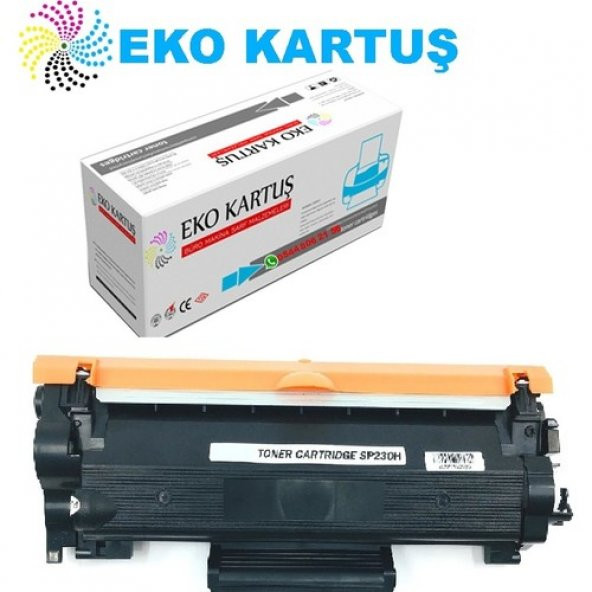 Eko Kartuş Ricoh SP230SFNW SP230DNW Uyumlu Muadil Toner
