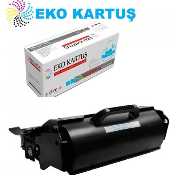 Eko Kartuş Lexmark X634E Muadil Toner, - 1
