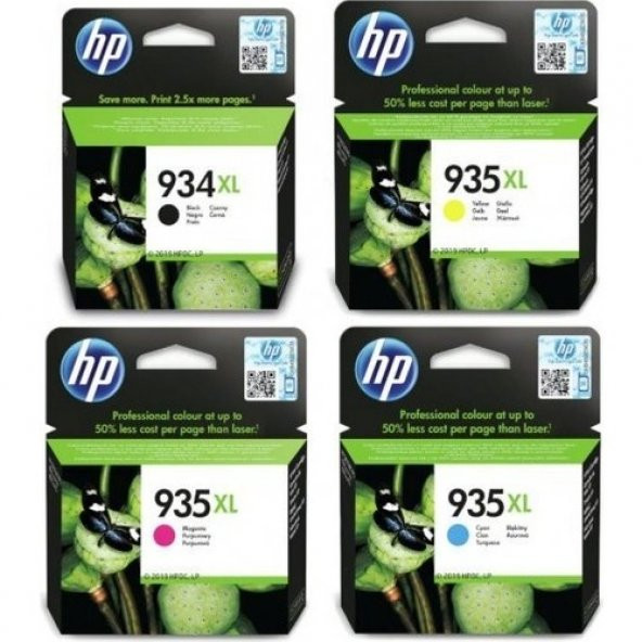 Eko Kartuş Hp Officejet Pro 6835 4 Renk (934XL-935XL) Muadil Kartuş, - Resim 3