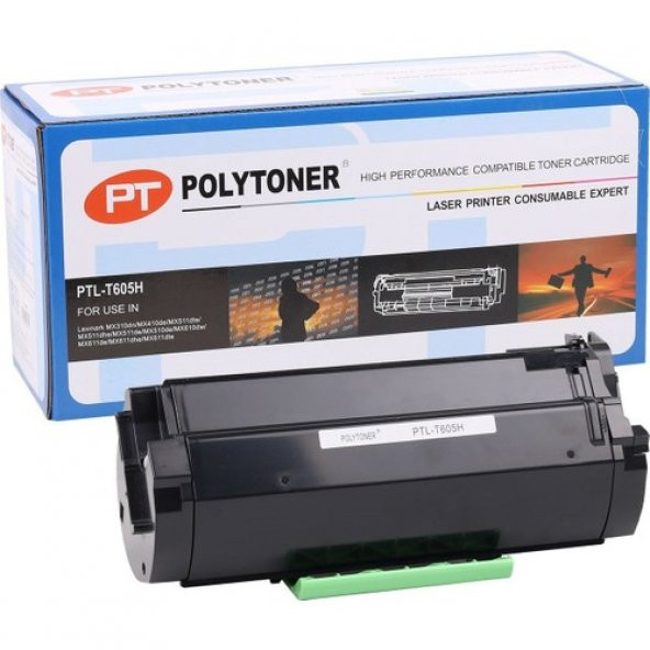 Lexmark 60F5H00 (605H) Polytoner MX310-MX410-MX511-MX610-MX611(10k)