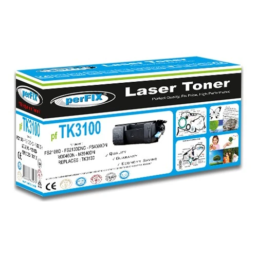 Perfıx Pf TK3100 - 12000 Sayfa Siyah Muadil Toner - Resim 2