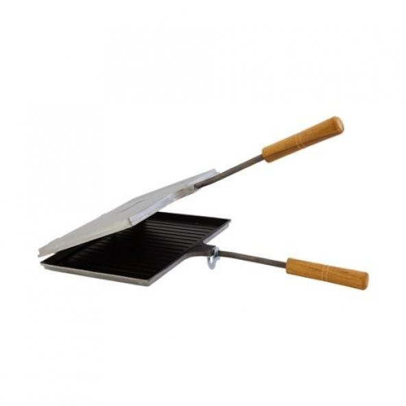 Teflon ocak üstü tost makinası - el tostu ürün görseli