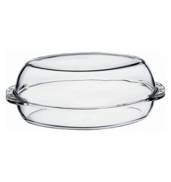 Paşabahçe 59052 borcam büyük oval kapaklı tencere ürün görseli