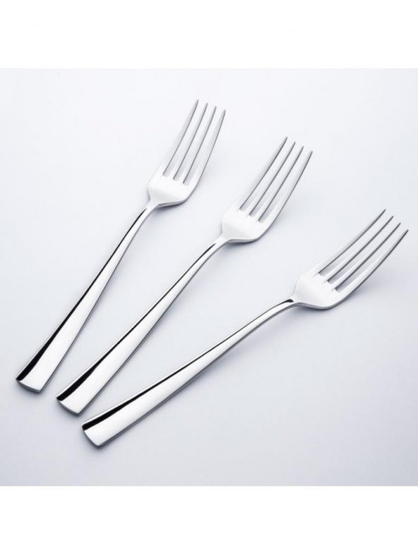 Nehir deniz model yemek çatal - 6 lı yemek çatalı