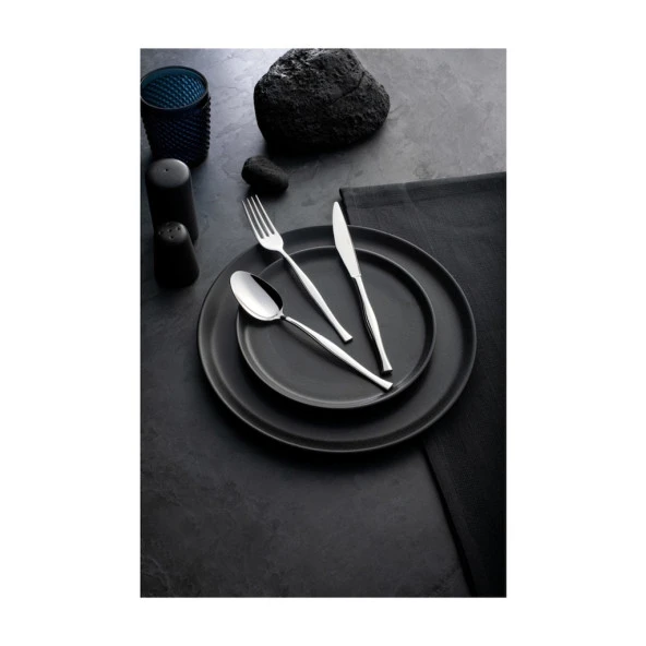 Nehir Zarif Sade 72 Prç.çatal Kaşık Bıçak Seti Takımı