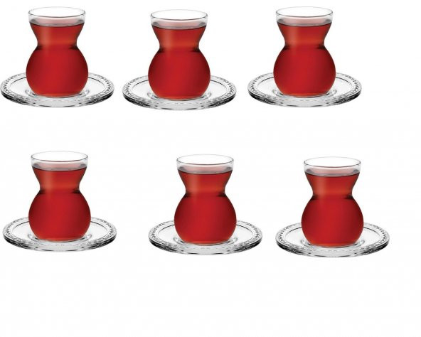 Paşabahçe çay seti - çay bardağı takımı 12 prç.96575 etnik