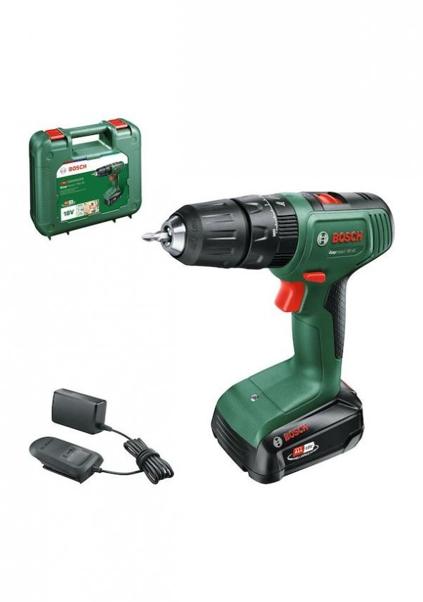 Bosch EasyImpact 18V-40 2.0Ah Tek Akü Darbeli Matk