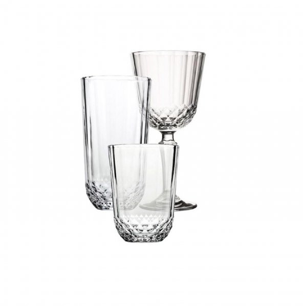 Paşabahçe su bardak  seti diony su bardağı takımı 18 prç.özel seri - Resim 2