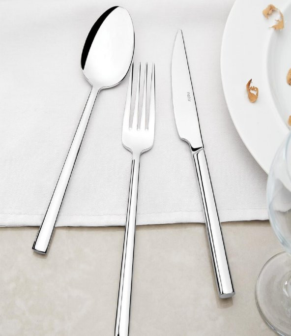 Nehir Dalyan 72 Parça Çatal Kaşık Takımı - Çatal Kaşık Bıçak Seti