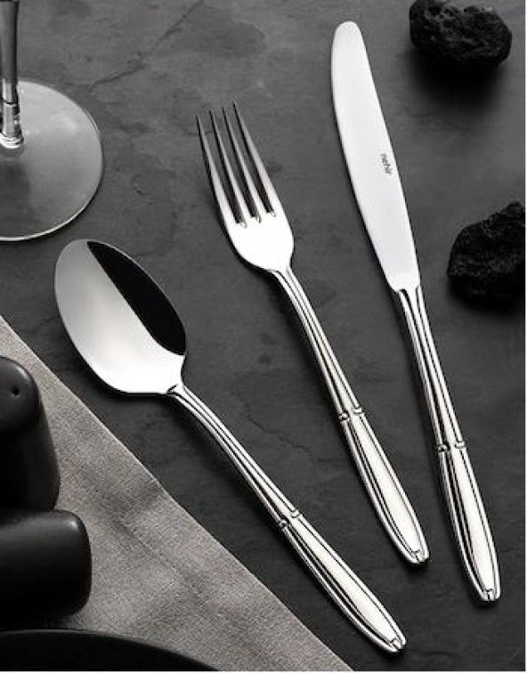 Nehir buket pasta bıçak - 12 li pasta bıçağı ürün görseli 1