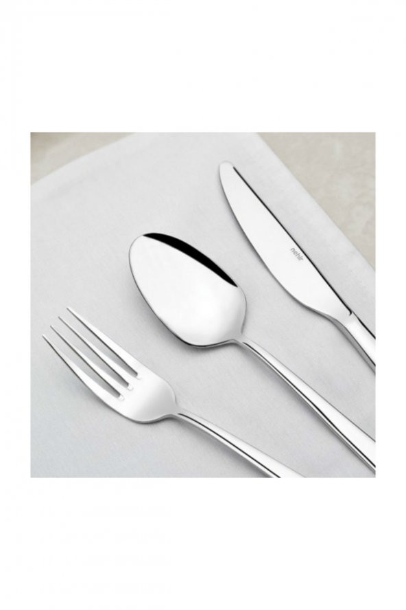 Nehir deniz sade kutulu 72 prç. çatal kaşık bıçak seti - 3